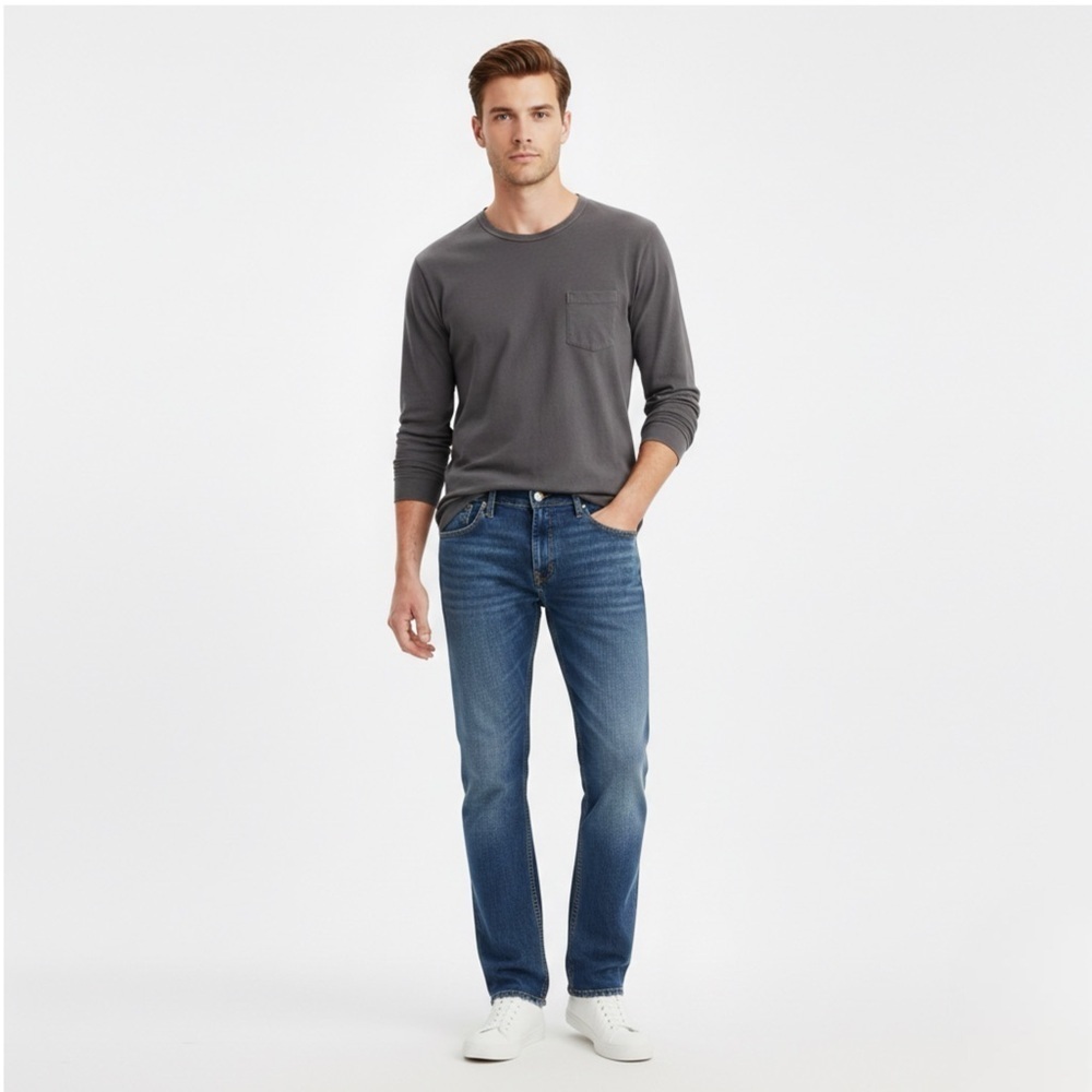 LEVIS 559 RELAXED STRAIGHT MEN'S JEANS SIZE 30x32 Blue Denim Classic Preppy